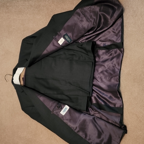 EUC - Ralph Lauren  Wool Suit Jacket/Pants - Picture 3 of 3